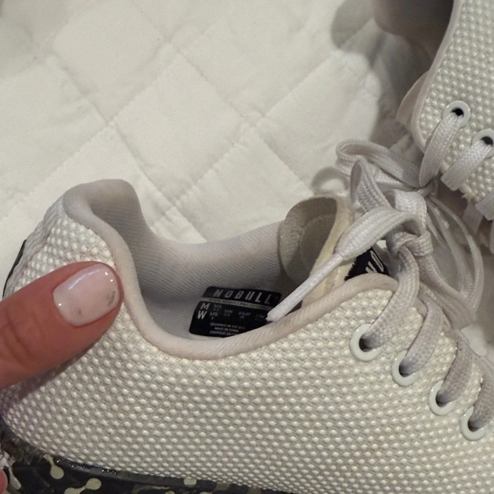 NOBULL Women's  White Sneakers - Picture 4 of 5